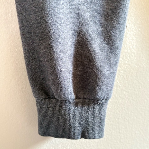 Puma Heather Grey Sweatpants with Logo & Cuffed Ankles - Picture 15 of 16